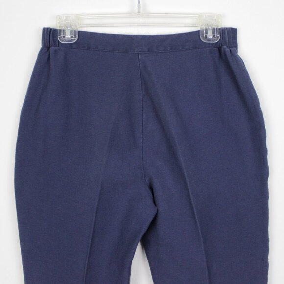 Vintage Footed Blue Stirrup Riding Pants Size 14 - Picture 5 of 8